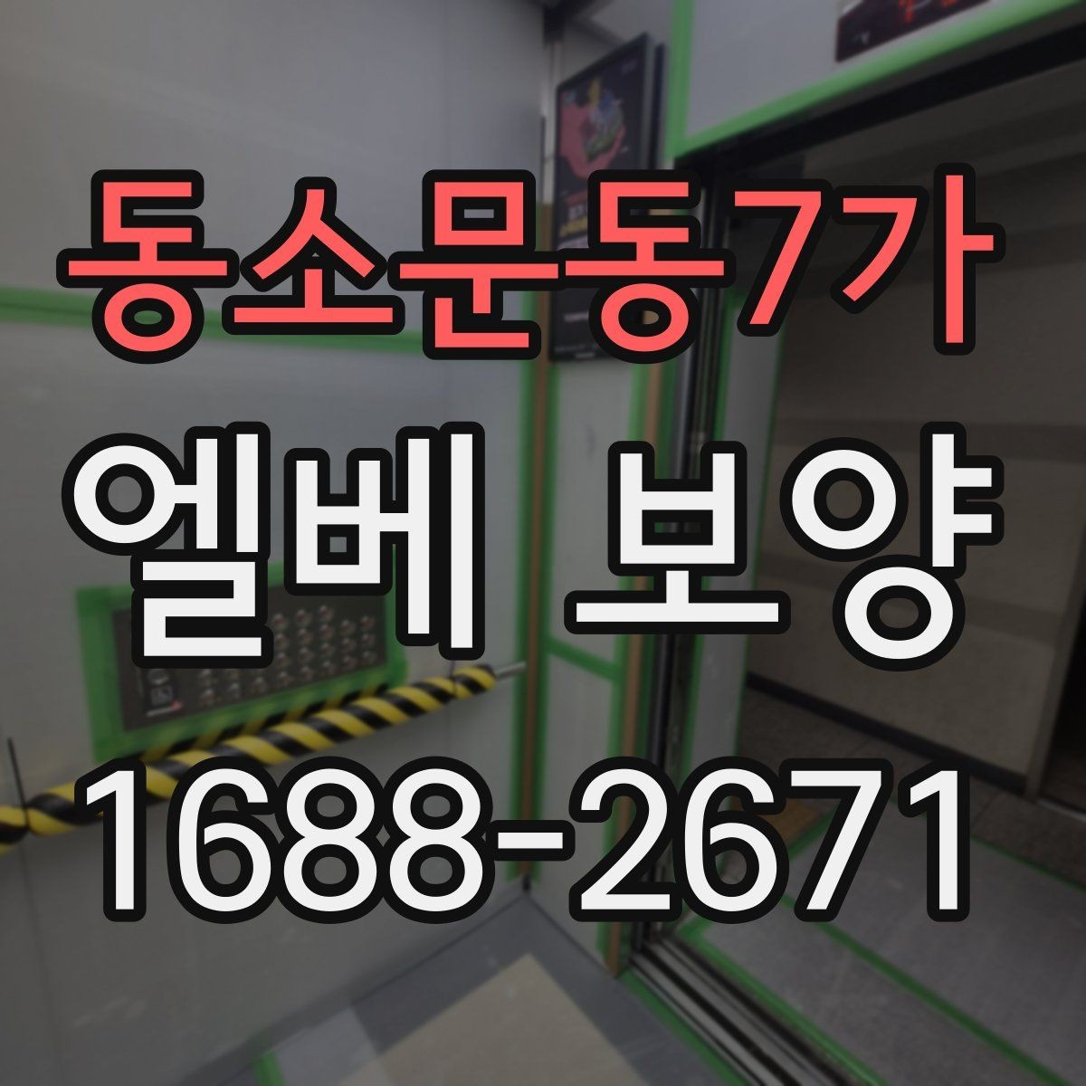 동소문동7가 엘베 보양 바닥과 벽면 오염을 줄이는 방법