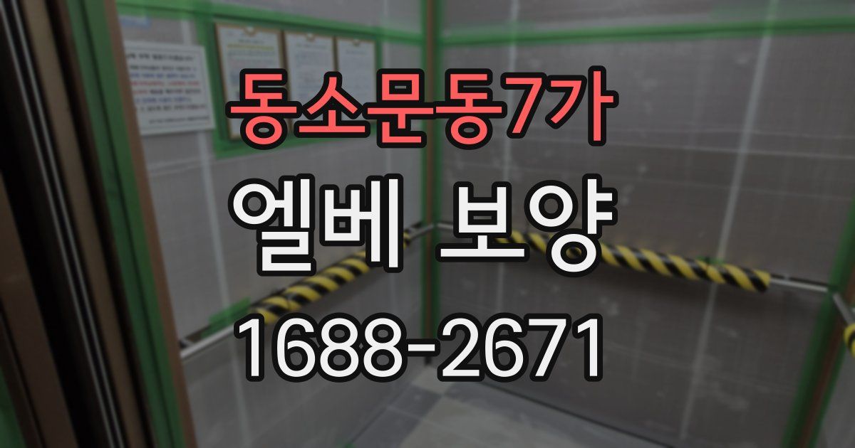 동소문동7가 엘베 보양