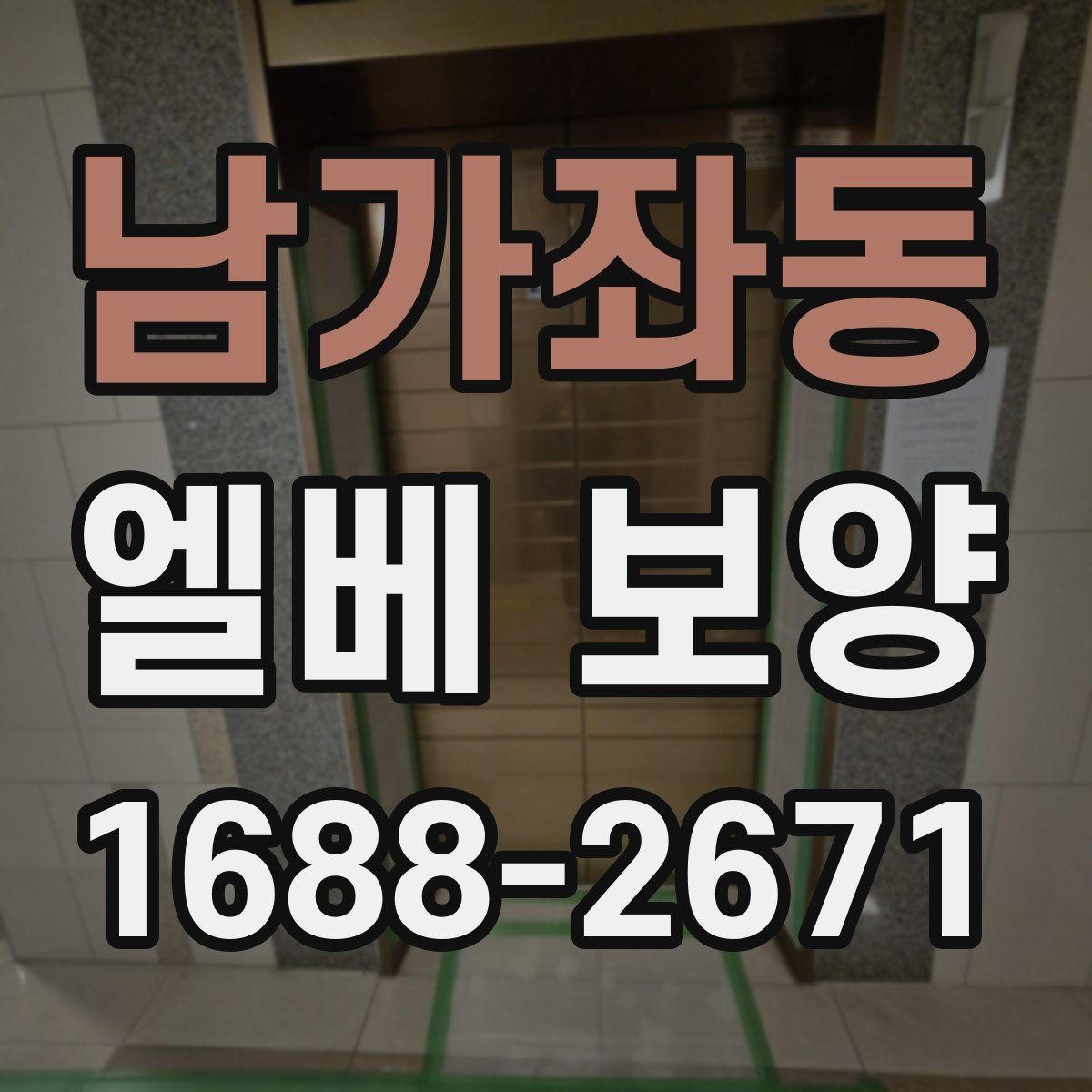 남가좌동 엘베 보양 이사 동선이 겹칠 때 운영 기준