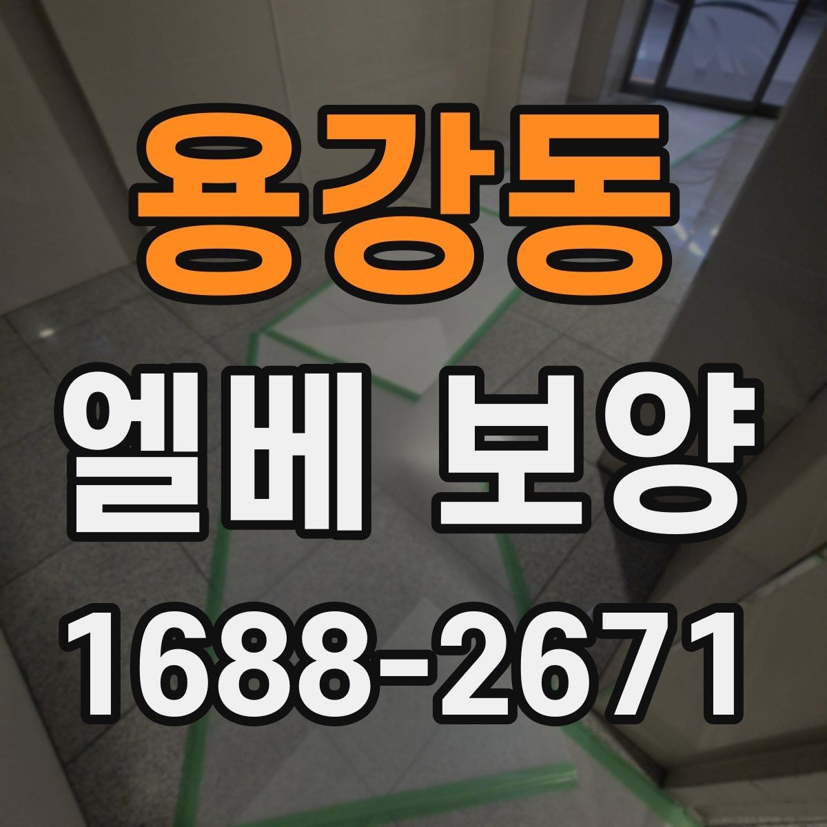 용강동 엘베 보양 바닥 오염 예방과 벽면 보호를 함께 보는 방법