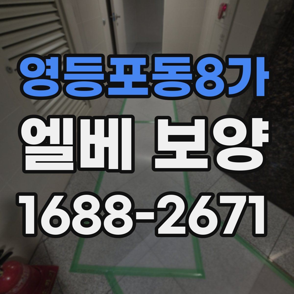 영등포동8가 엘베 보양 유리 패널 있는 승강기에서 볼 점검 항목