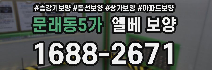 문래동5가 엘베 보양
