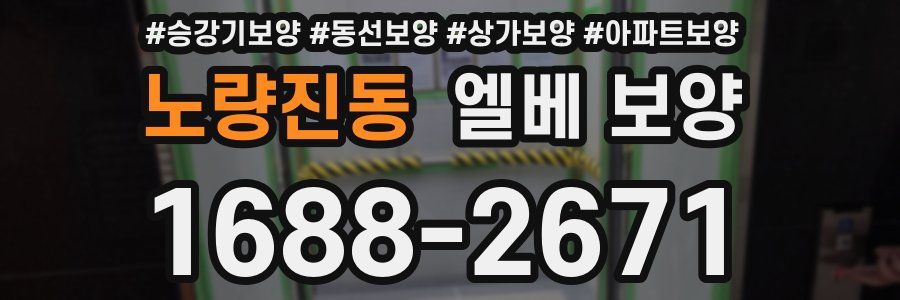 노량진동 엘베 보양