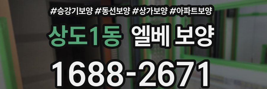 상도1동 엘베 보양