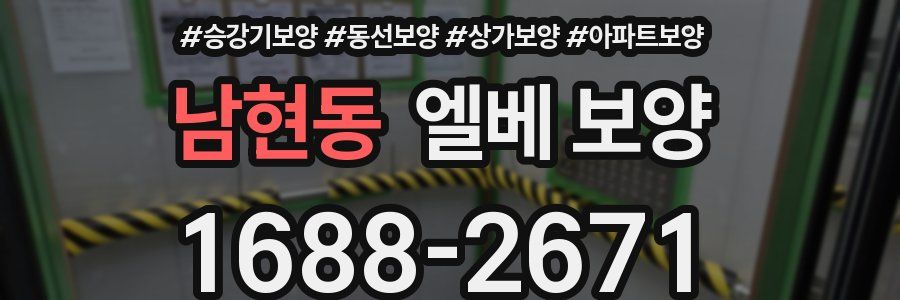 남현동 엘베 보양