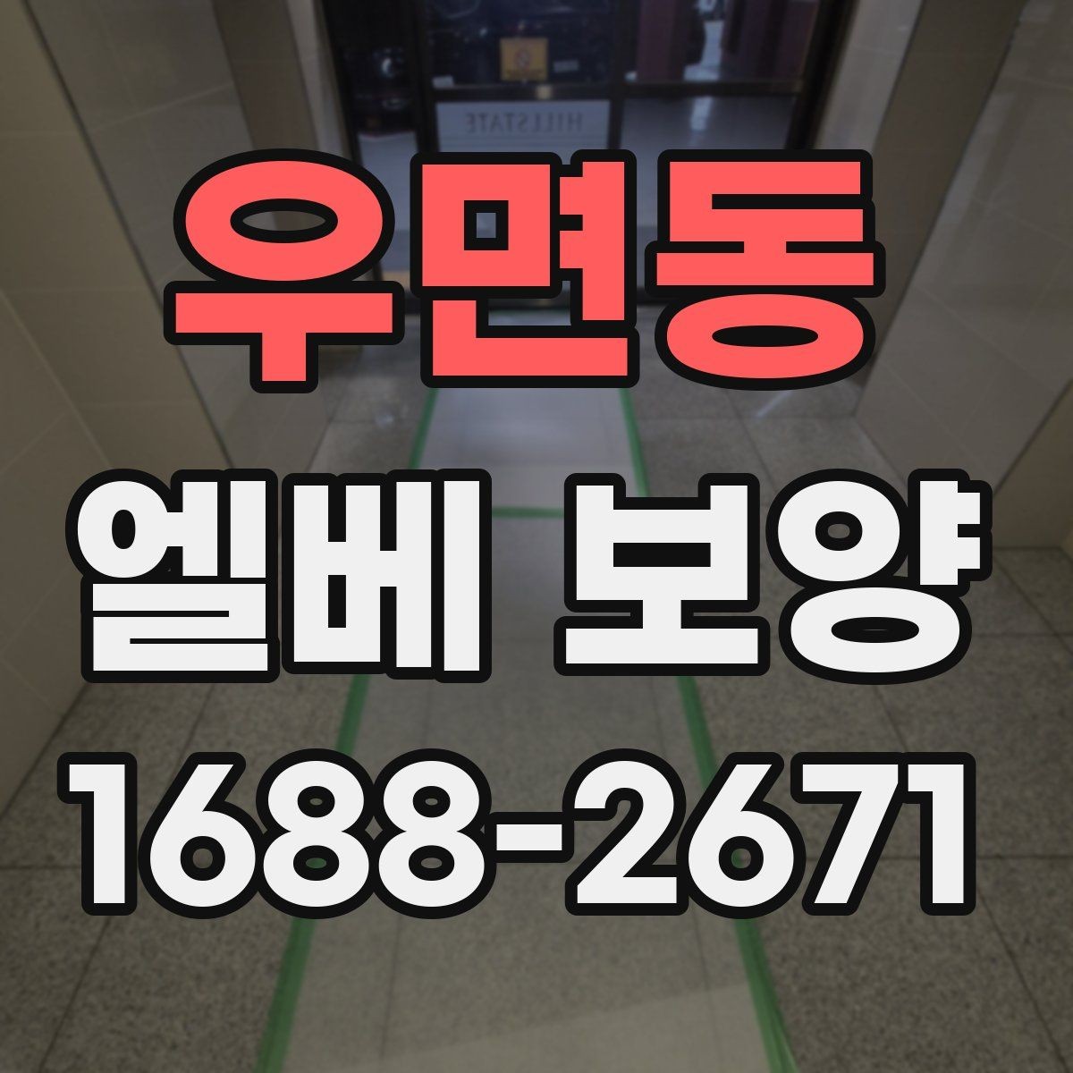 우면동 엘베 보양 층간 이동이 잦은 현장 대응법