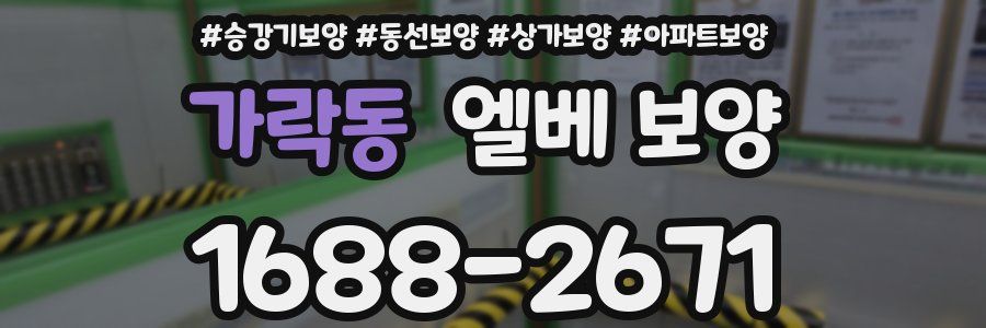 가락동 엘베 보양