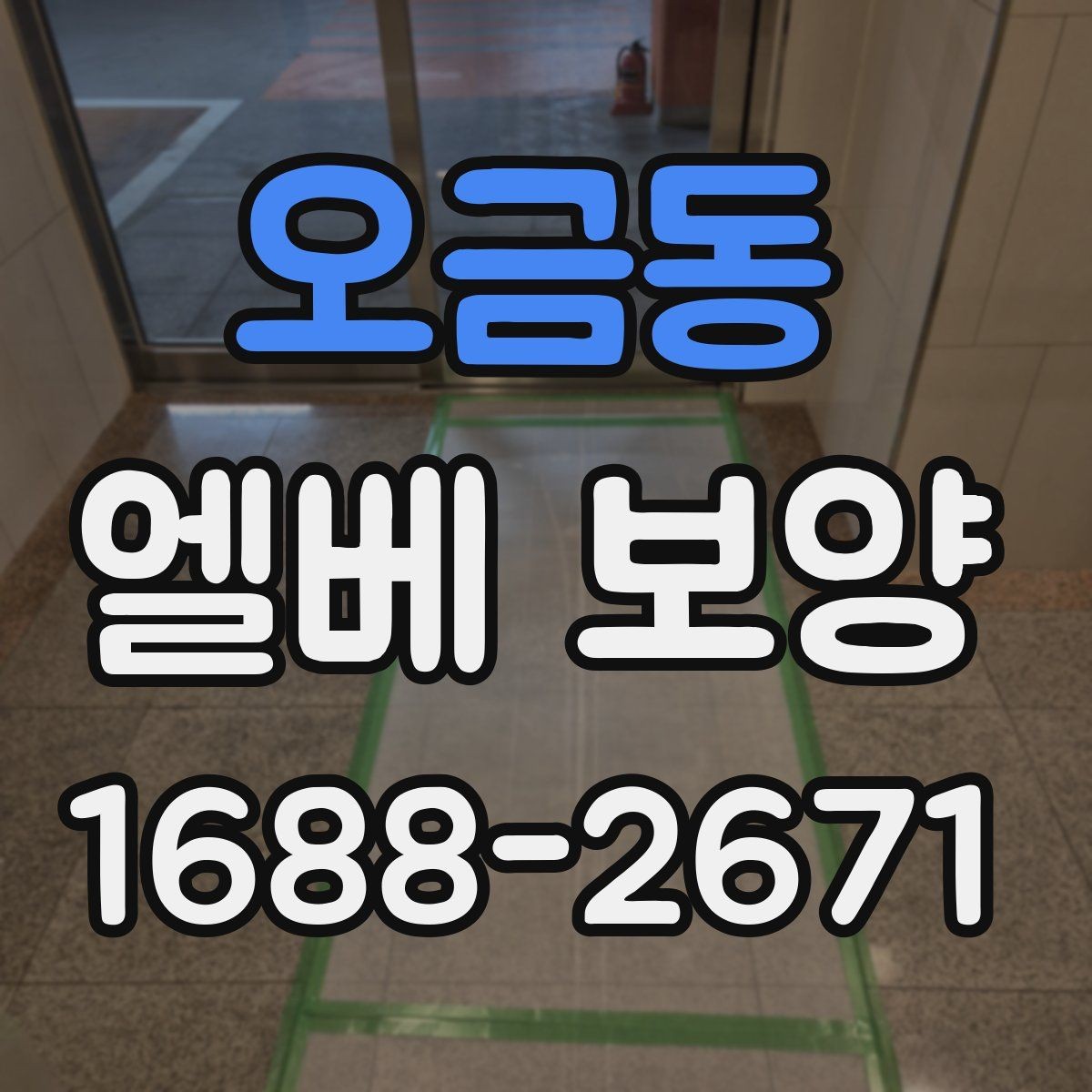 오금동 엘베 보양 공용 승강기 사용 전 점검할 부분