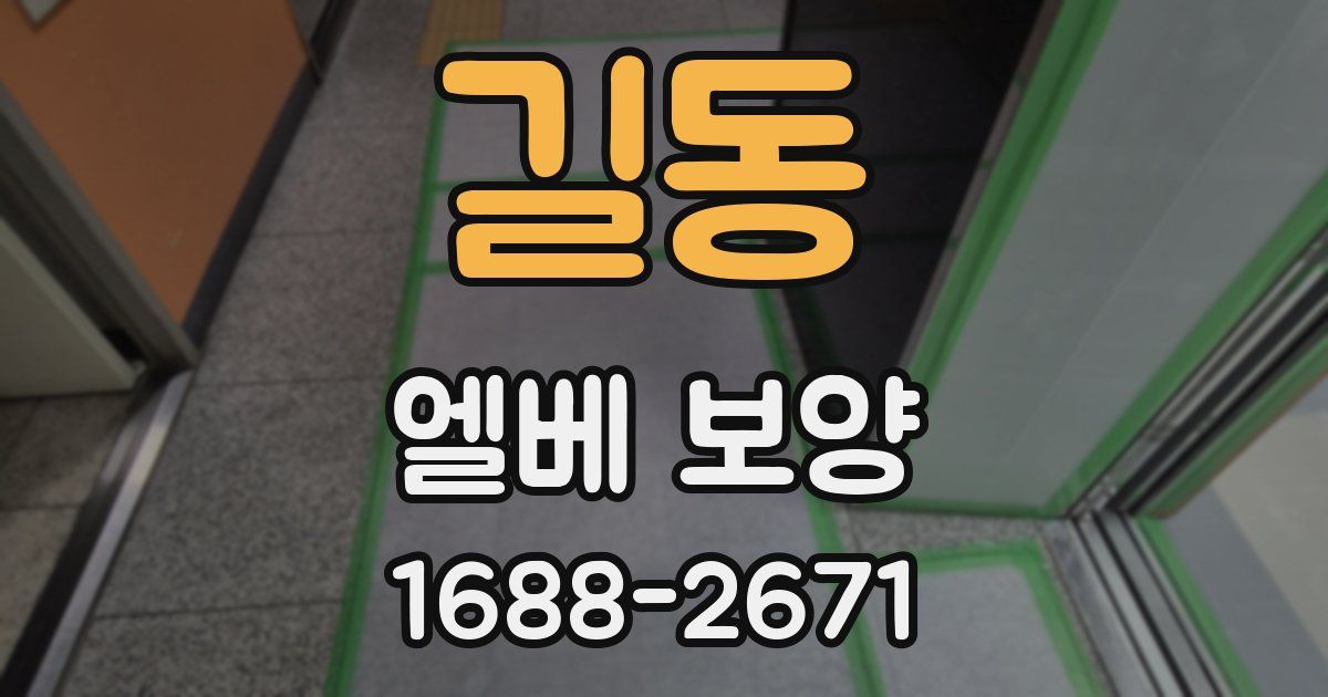 길동 엘베 보양