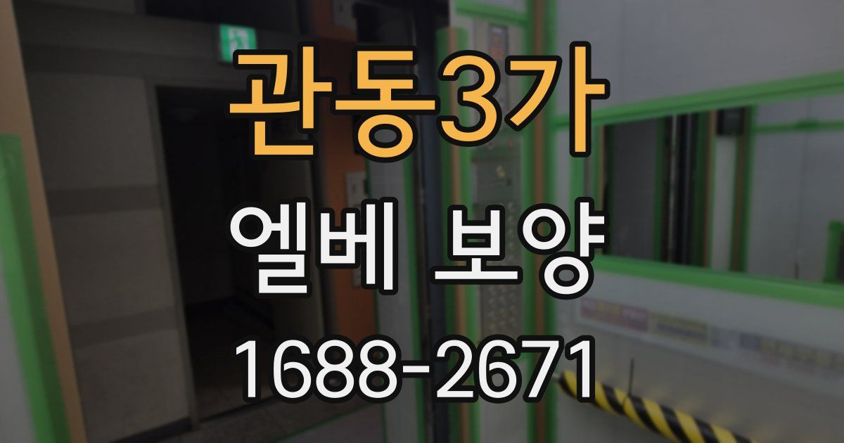 관동3가 엘베 보양