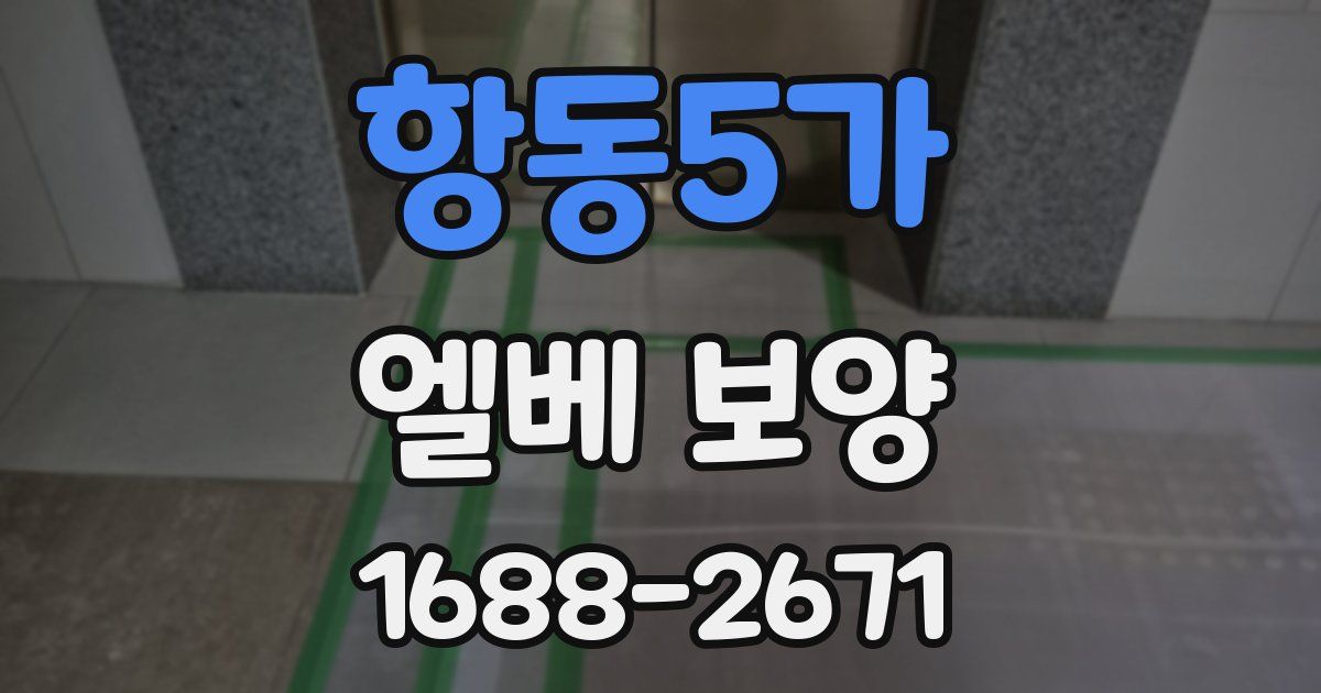 항동5가 엘베 보양