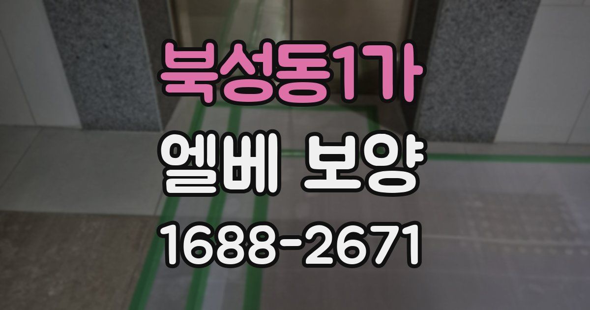 북성동1가 엘베 보양