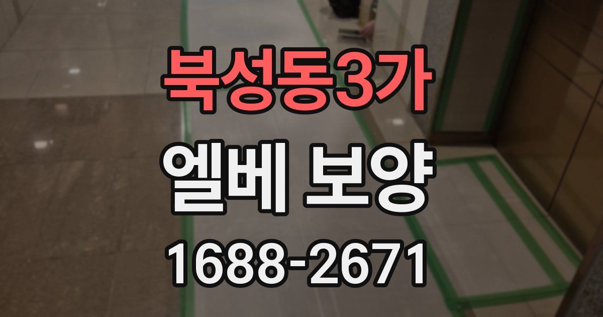 북성동3가 엘베 보양