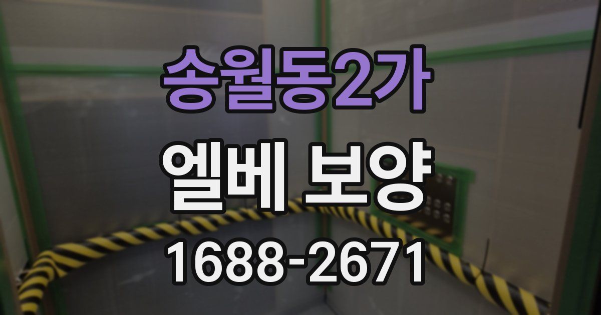 송월동2가 엘베 보양