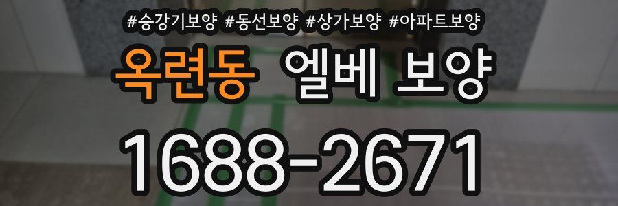 옥련동 엘베 보양
