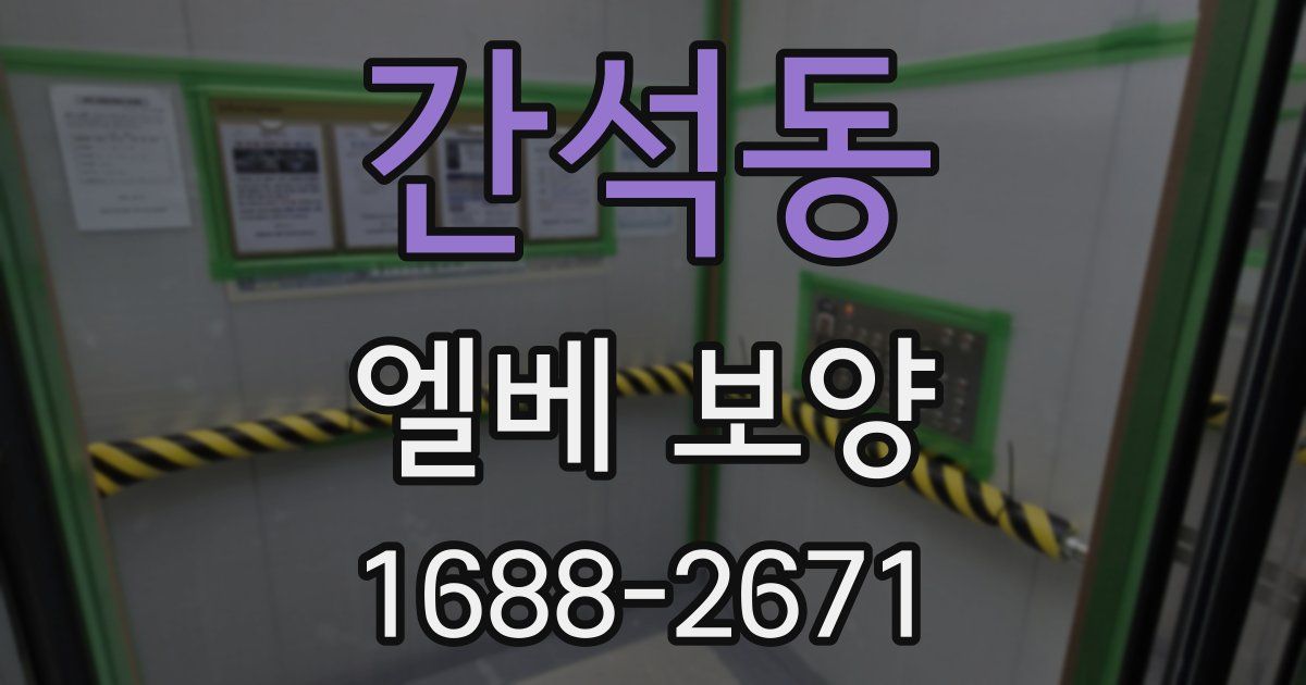 간석동 엘베 보양