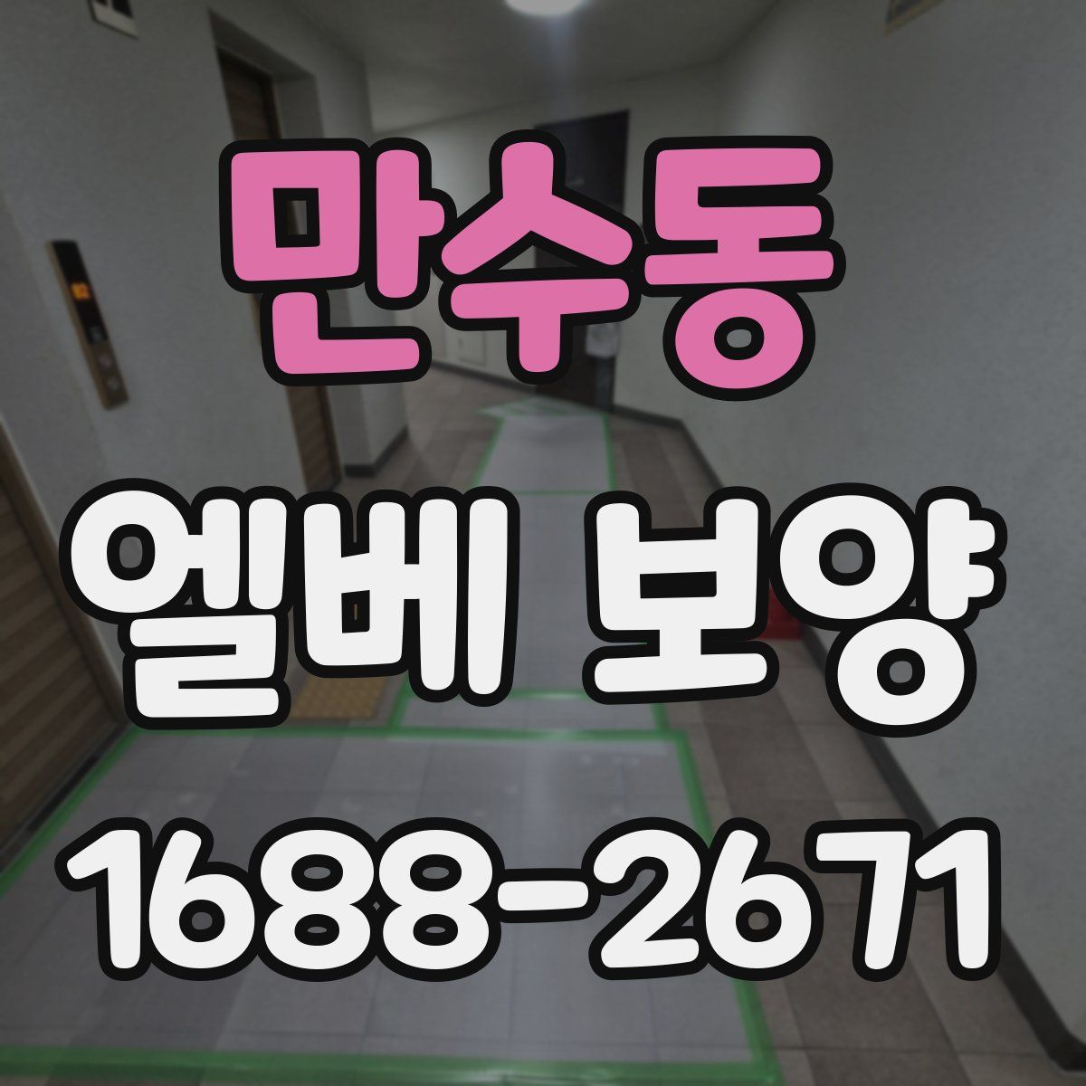 만수동 엘베 보양