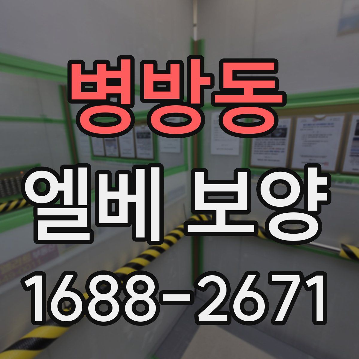 병방동 엘베 보양