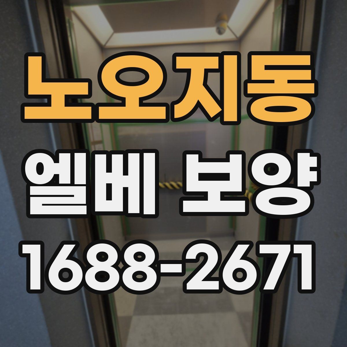 노오지동 엘베 보양 반복 출입이 많은 현장에서 교체가 빠른 이유