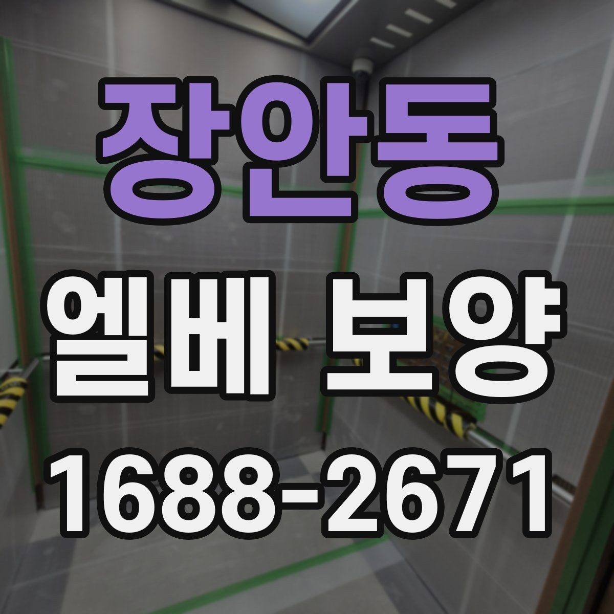 장안동 엘베 보양 엘리베이터 손상 방지 포인트 정리