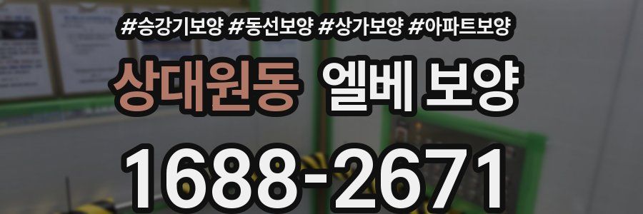 상대원동 엘베 보양
