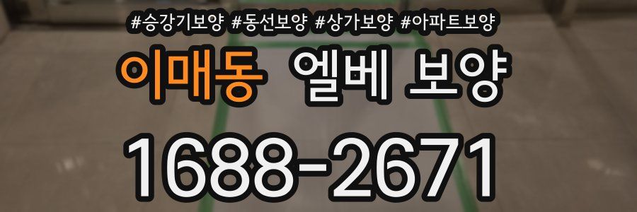 이매동 엘베 보양