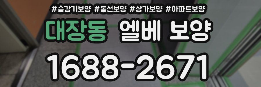 대장동 엘베 보양