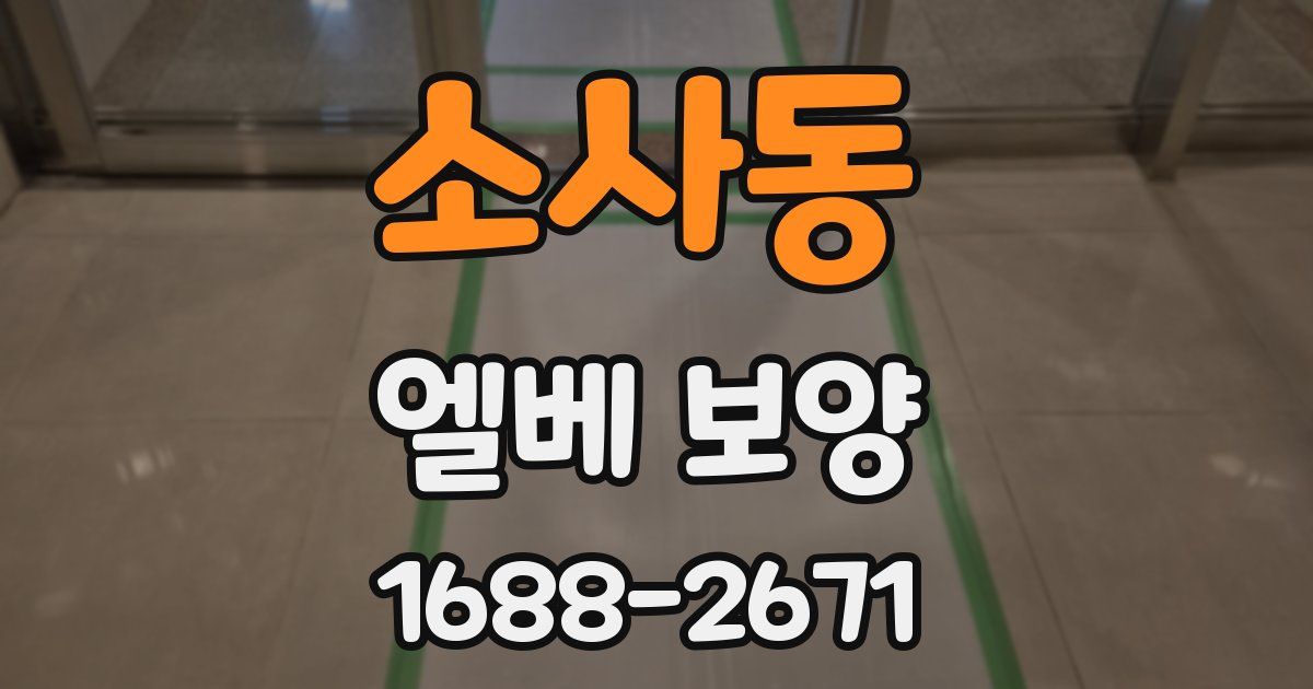 소사동 엘베 보양