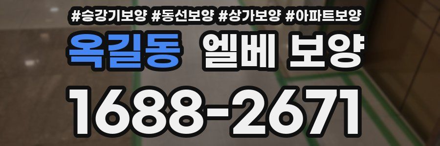 옥길동 엘베 보양