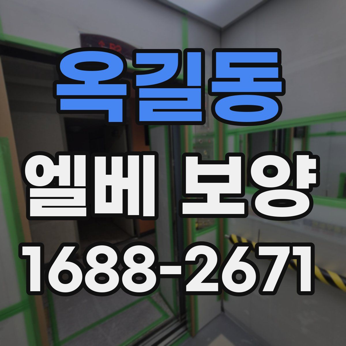 옥길동 엘베 보양