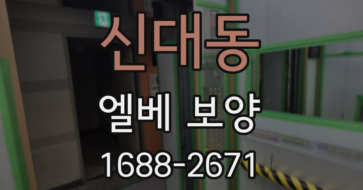 신대동 엘베 보양