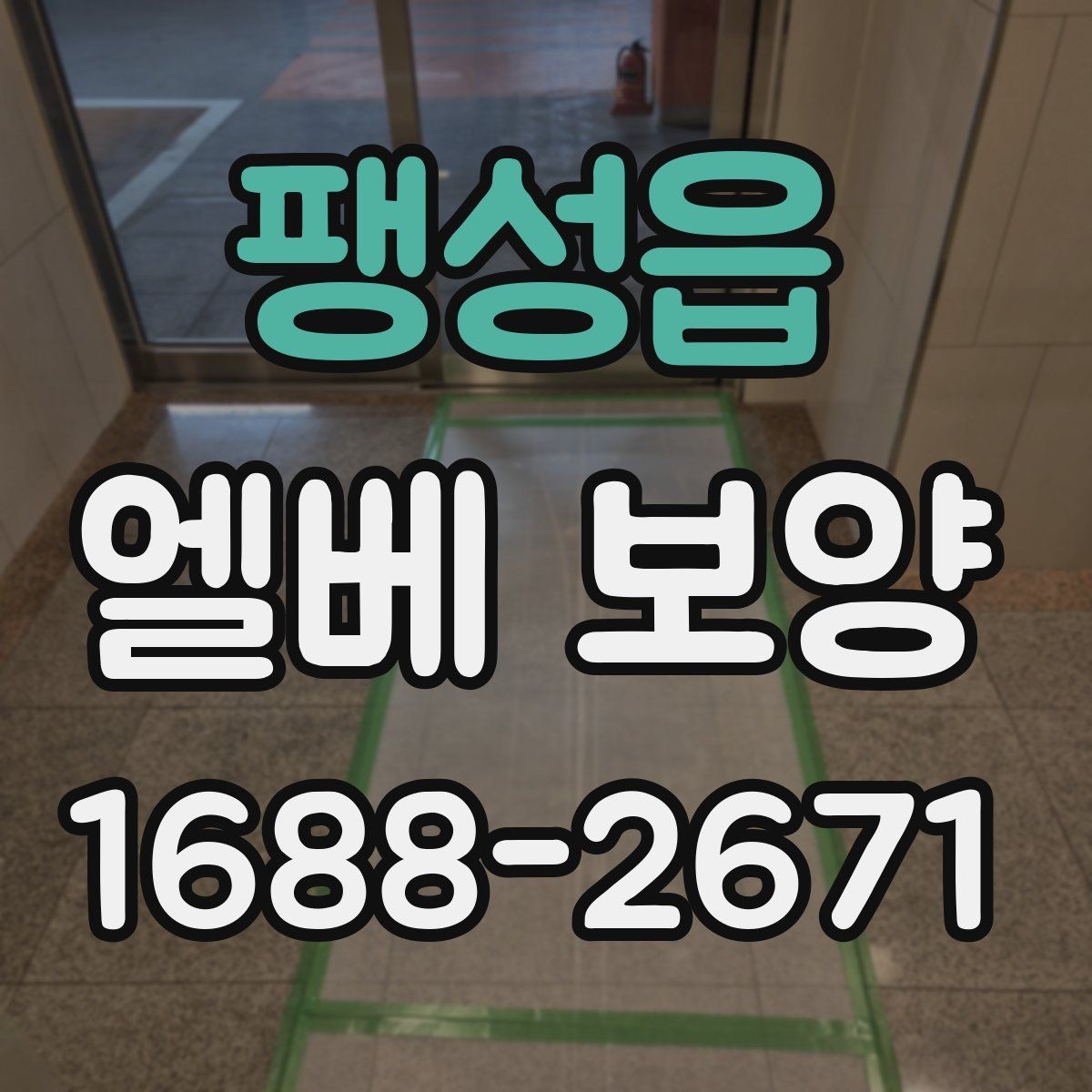 팽성읍 엘베 보양 버튼부와 문틀을 나눠 보호하는 이유