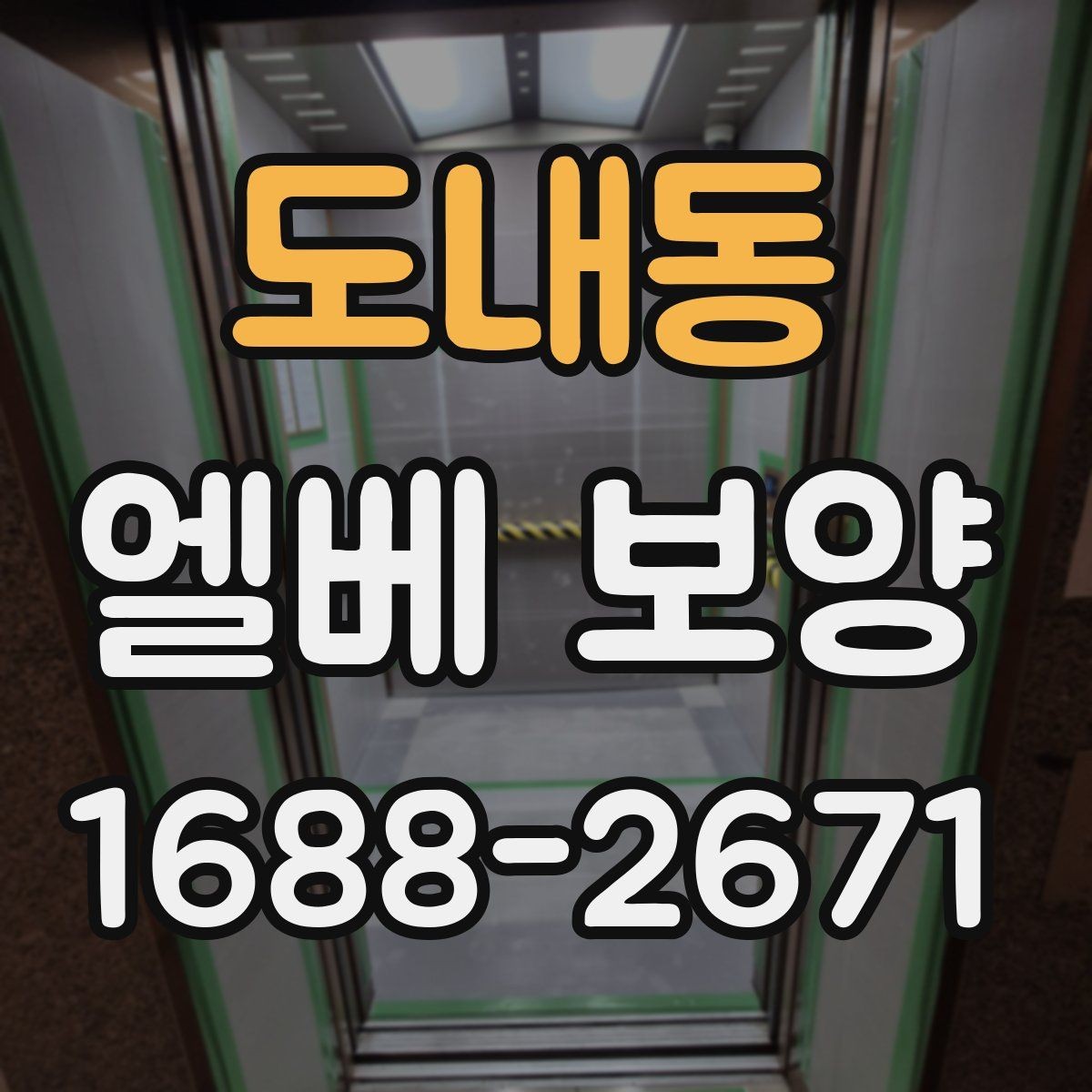 도내동 엘베 보양 비가 잦은 날 오염 번짐을 막는 관리법
