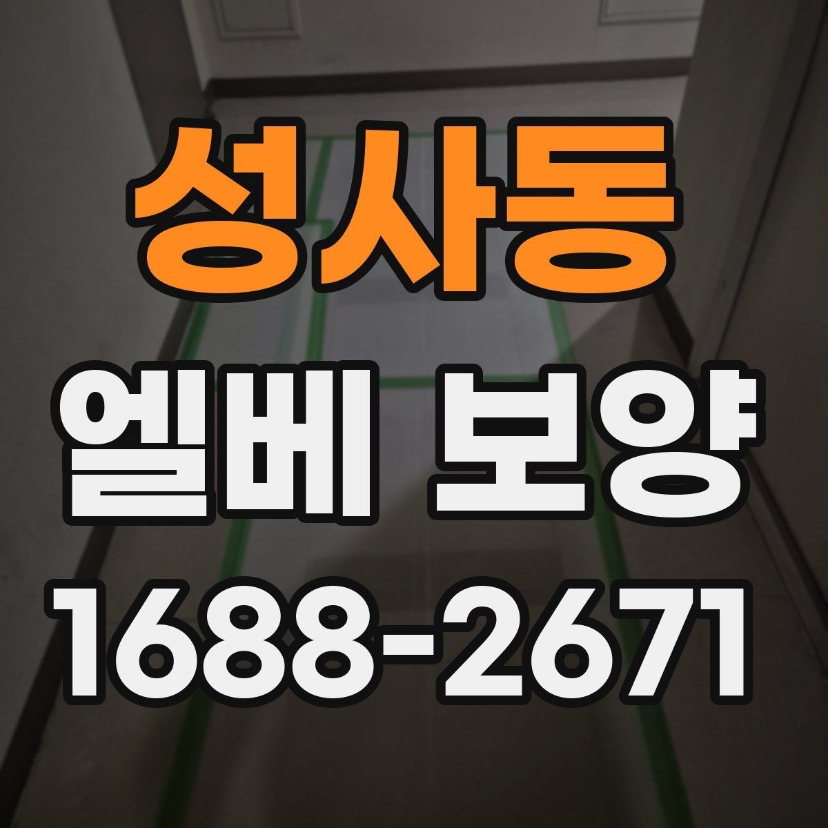 성사동 엘베 보양 입주·이사 동선이 겹칠 때 현장 운영 팁