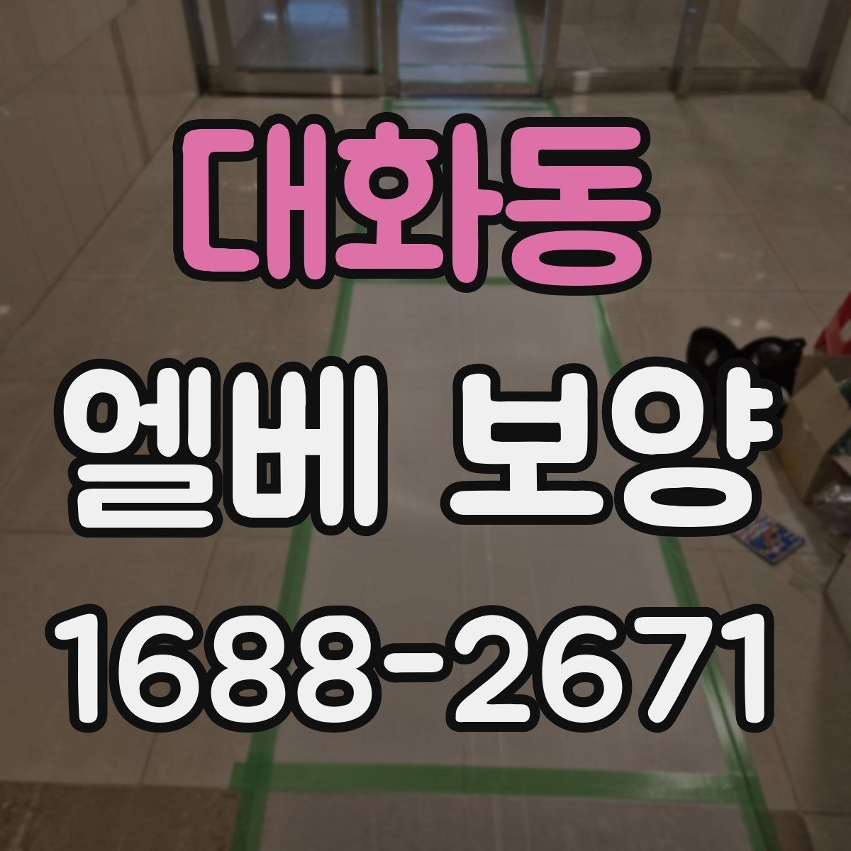 대화동 엘베 보양 유리 패널 있는 승강기에서 볼 점검 항목