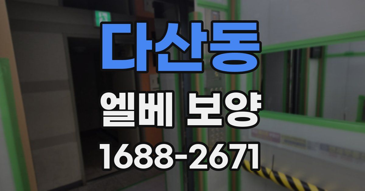 다산동 엘베 보양