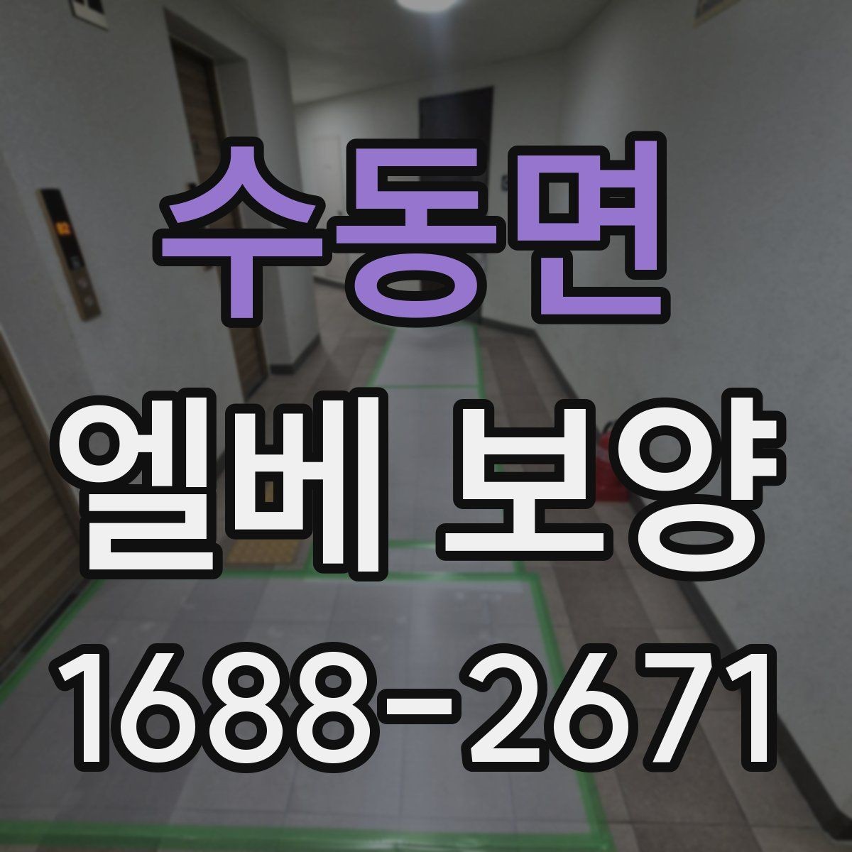 수동면 엘베 보양 반복 출입 현장에서 빠르게 교체하는 방법