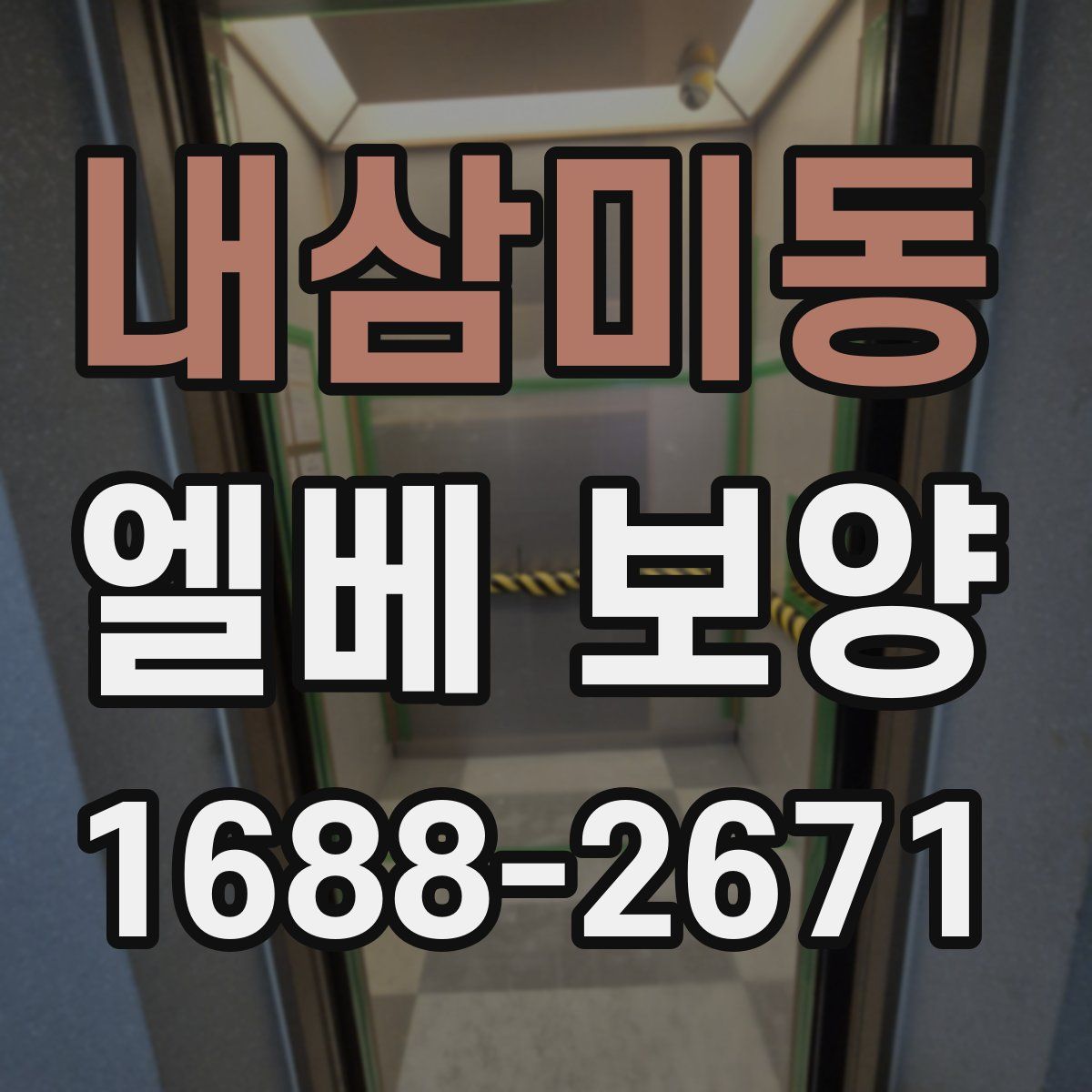 내삼미동 엘베 보양