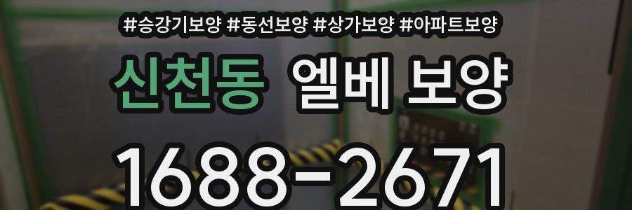 신천동 엘베 보양