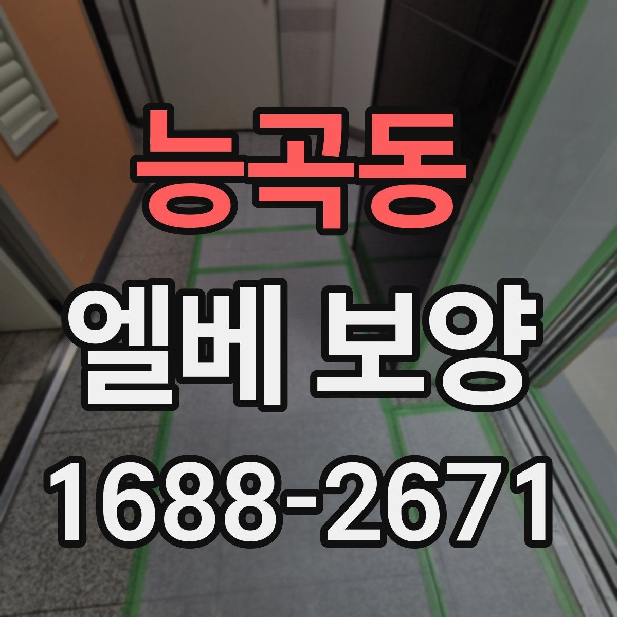 능곡동 엘베 보양 바닥과 벽면 오염을 함께 줄이는 실무