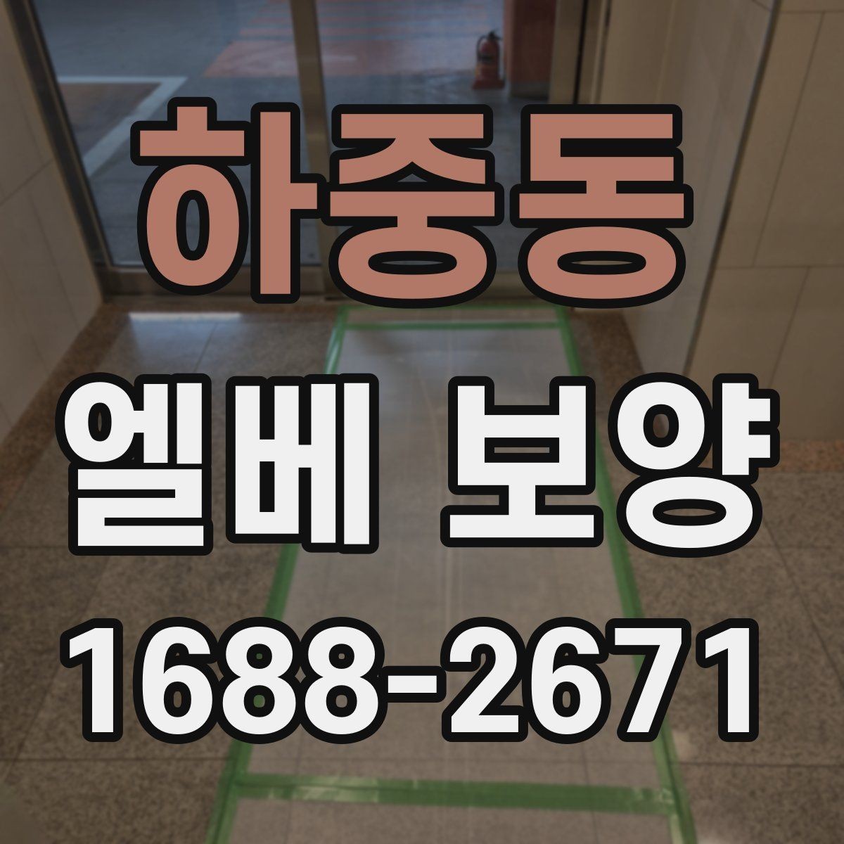 하중동 엘베 보양 현장별 보호 수준을 나누는 실무 기준