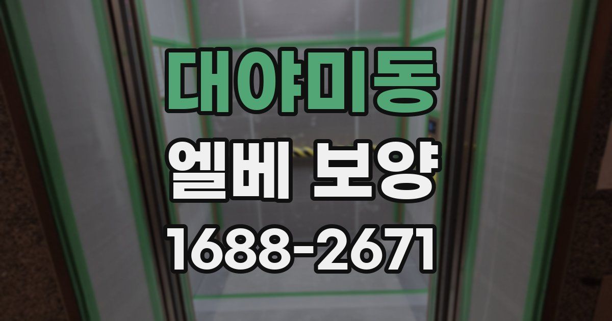 대야미동 엘베 보양