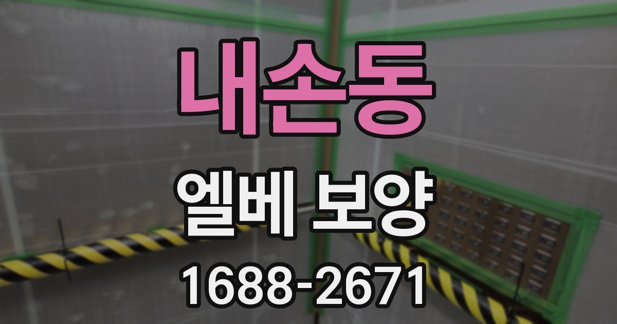 내손동 엘베 보양