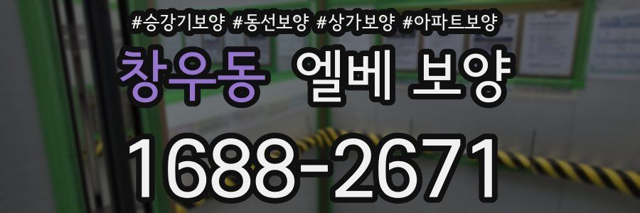 창우동 엘베 보양