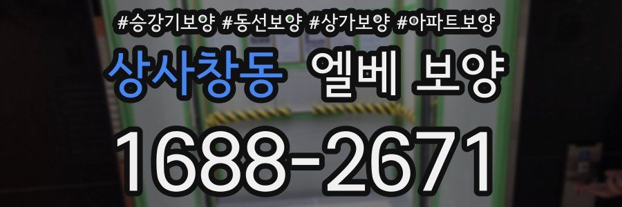 상사창동 엘베 보양