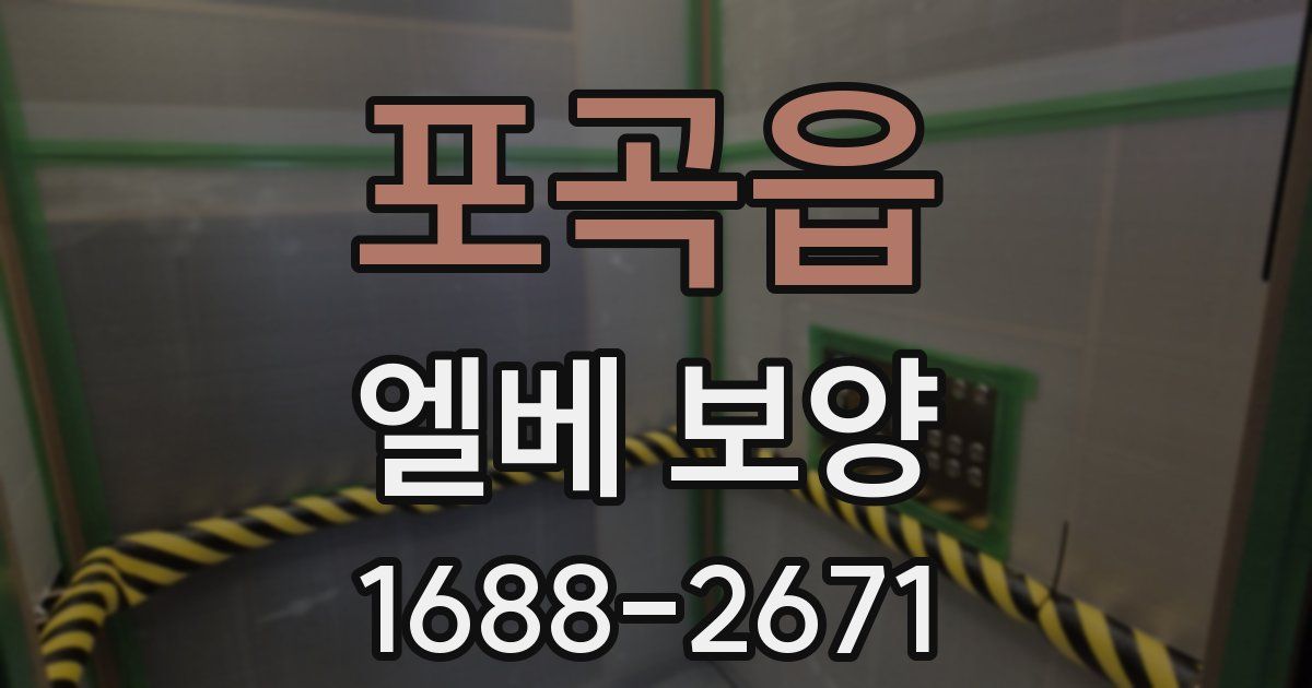 포곡읍 엘베 보양