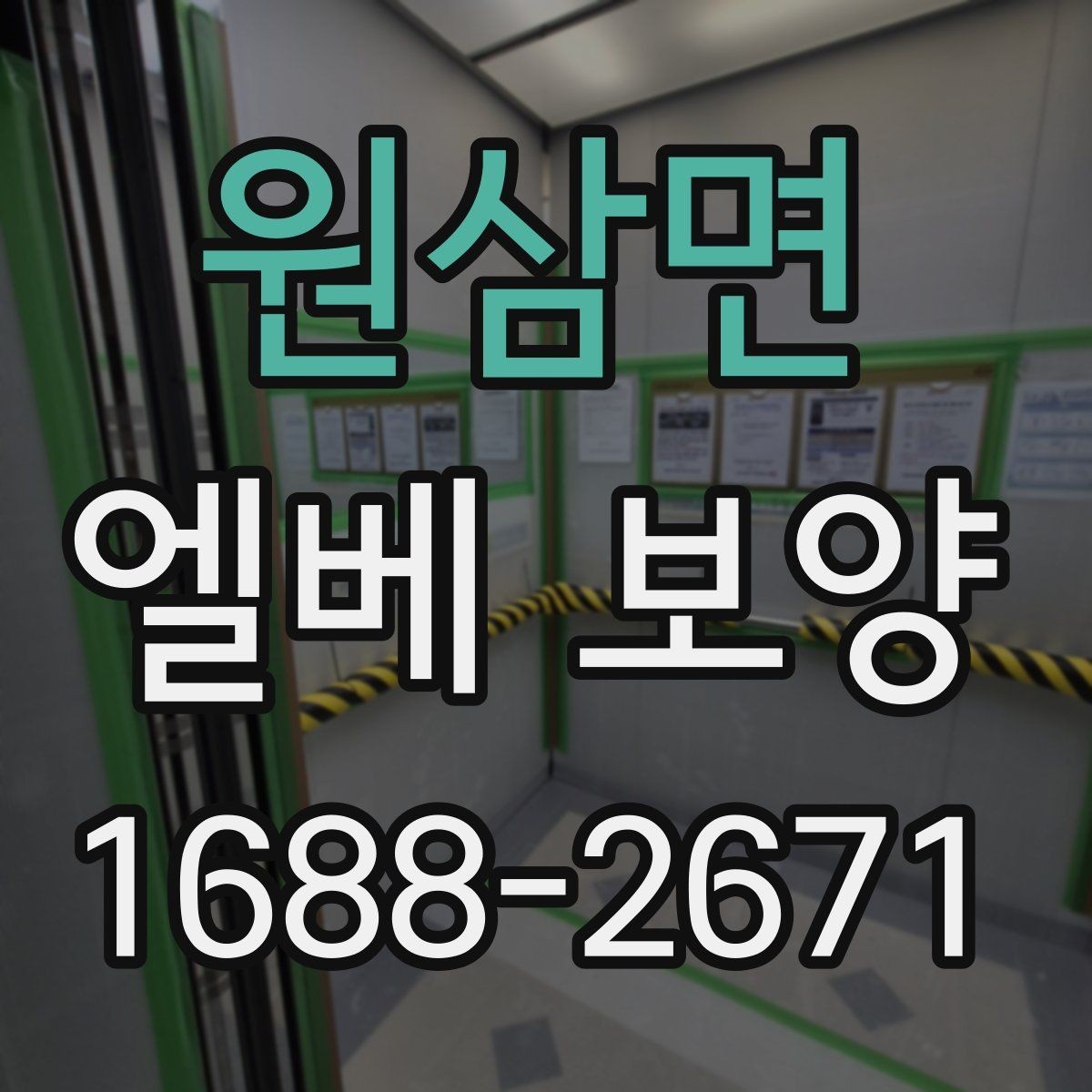 원삼면 엘베 보양 원상복구 확인 시 놓치기 쉬운 부분