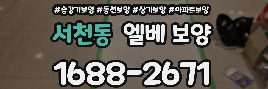 서천동 엘베 보양