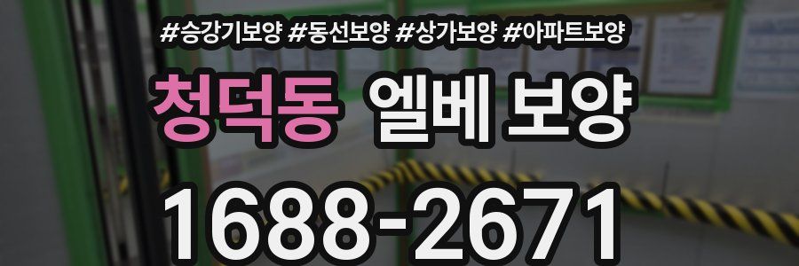 청덕동 엘베 보양