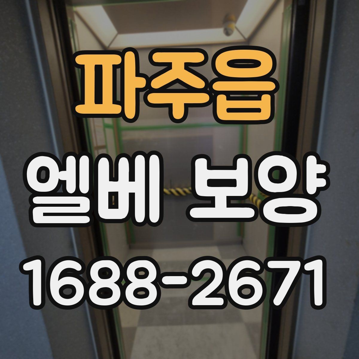 파주읍 엘베 보양 좁은 승강기 내부를 보호하는 순서